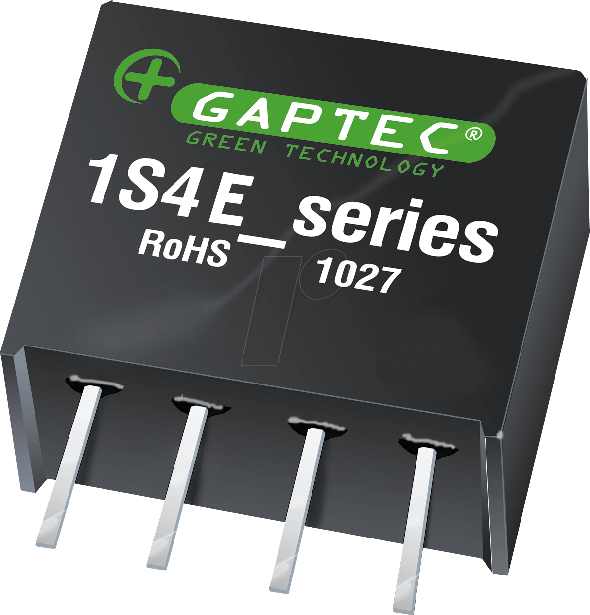 1S4E_0503S1U - DC/DC-Wandler, 1 W, 3,3 V, SIL 4 1S4E_0503S1U - DC/DC-Wandler, 1 W, 3,3 V, SIL 4 von GAPTEC