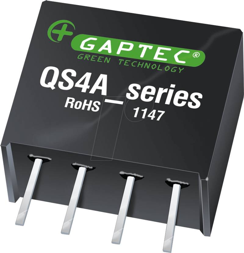 QS4A_0305S1.5UP - DC/DC-Wandler, 0,25 W, 5 V, SIL 4 von GAPTEC