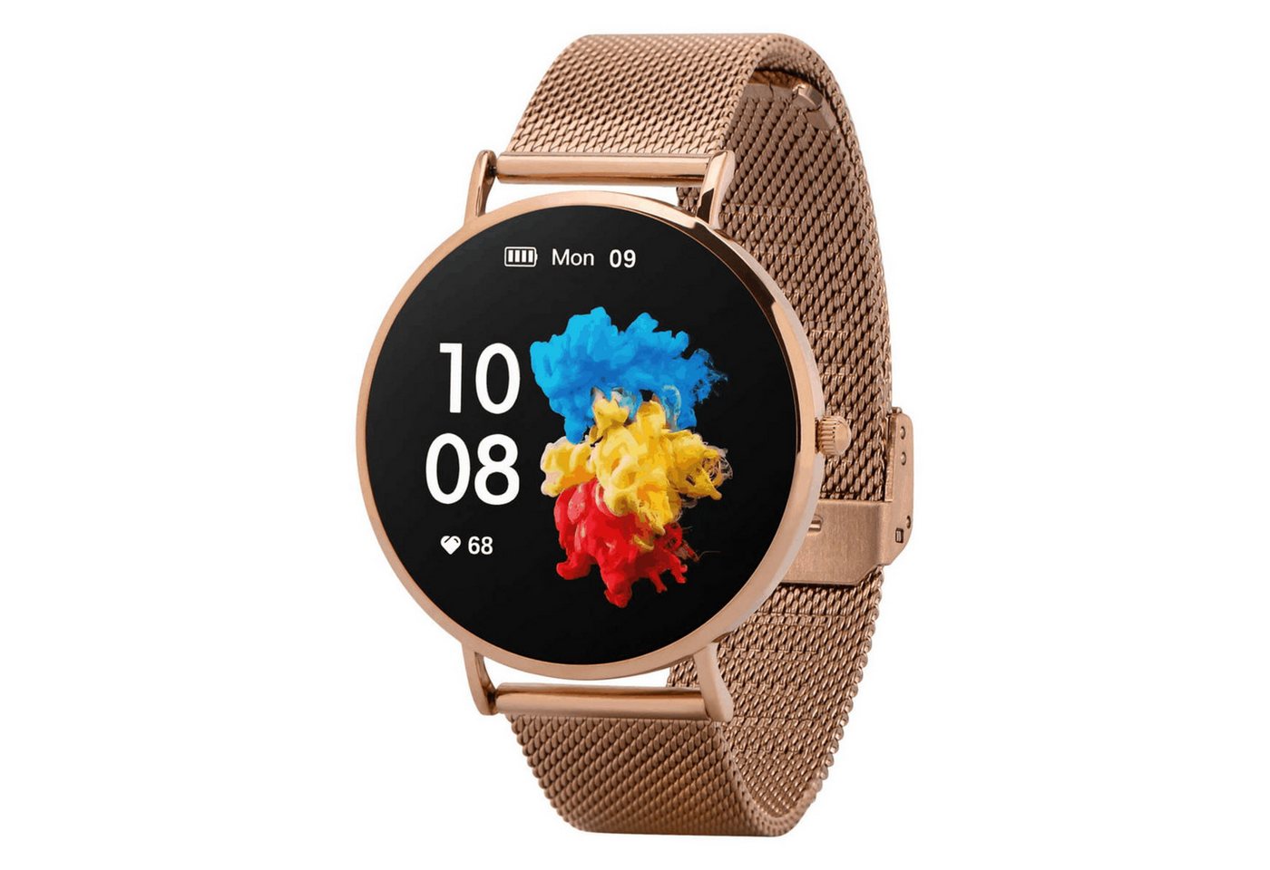 GARETT Garett Verona Smartwatch (Gold/Stahl) Smartwatch von GARETT