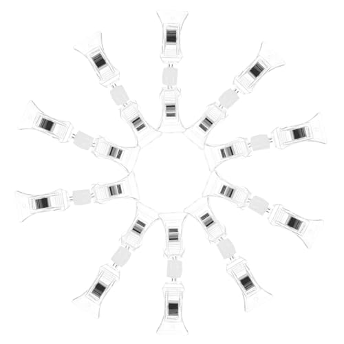 GARIOUANS 10 Stück Anzeigenordner Garage Zeichenclips Stichworte Inhaber Einzelhandelsschilder Cliphalter für Handelsschilder Clips anzeigen Warenschildhalter Marktschild-Clips Plastik Weiß GARIOUANS 10 Stück Anzeigenordner Garage Zeichenclips Stichworte Inhaber Einzelhandelsschilder Cliphalter für Handelsschilder Clips anzeigen Warenschildhalter Marktschild-Clips Plastik Weiß von GARIOUANS