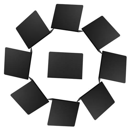GARIOUANS 15 Stück Buffetbeschilderung Essen Mini-tischtafel-schilder Buffet Zeichen Speisekarte Für Das Restaurant Lebensmittel -tags Für Buffet Tafeletiketten, Tischschilder Pvc Schwarz GARIOUANS 15 Stück Buffetbeschilderung Essen Mini-tischtafel-schilder Buffet Zeichen Speisekarte Für Das Restaurant Lebensmittel -tags Für Buffet Tafeletiketten, Tischschilder Pvc Schwarz von GARIOUANS