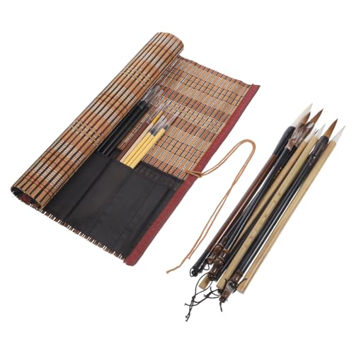 GARIOUANS 1Satz Kalligraphie Pinsel Set Teiliges Set für Traditionelle Chinesische Kalligraphie für Zeichnen und Schreiben Pinselhülle für Anfänger GARIOUANS 1Satz Kalligraphie Pinsel Set Teiliges Set für Traditionelle Chinesische Kalligraphie für Zeichnen und Schreiben Pinselhülle für Anfänger von GARIOUANS