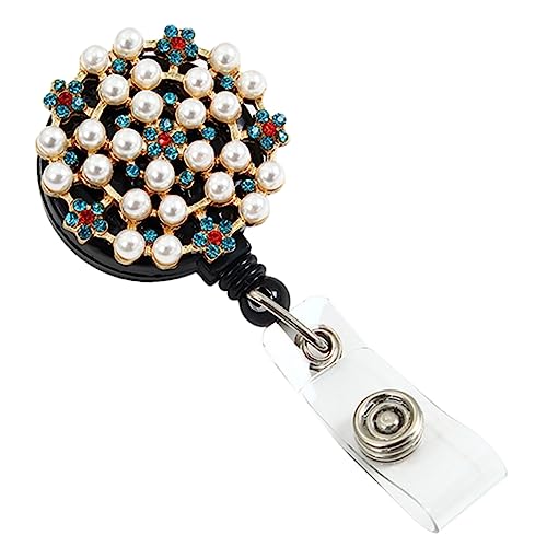 GARIOUANS 1Stück Bling Strass Ausweisclip Eleganter Abzeichenhalter Mit Design Für Büro Gesundheitswesen Für Mitarbeiter Und Fachleute von GARIOUANS