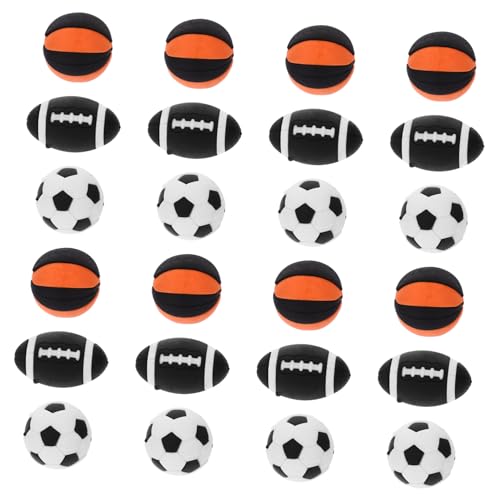 GARIOUANS 25Stücke Fußball Basketball Rugby Radiergummi Kreative Dekorative Radiergummis für Schule Schultüten und Geburtstagsgeschenke Niedliches Design GARIOUANS 25Stücke Fußball Basketball Rugby Radiergummi Kreative Dekorative Radiergummis für Schule Schultüten und Geburtstagsgeschenke Niedliches Design von GARIOUANS