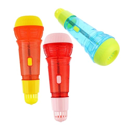 GARIOUANS 3 Stück Mikrofonspielzeug für -Mikrofonstütze Prop-Mikrofon aktuelle Mikrofonfigur Kindermikrofone zum Singen Mikrofon vorgeben Spielzeugmikrofon Plastik GARIOUANS 3 Stück Mikrofonspielzeug für -Mikrofonstütze Prop-Mikrofon aktuelle Mikrofonfigur Kindermikrofone zum Singen Mikrofon vorgeben Spielzeugmikrofon Plastik von GARIOUANS