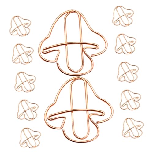 GARIOUANS 30 Stück Büroklammer Lustige Papierklammern Mini -papierclips Dokumentclips Lesezeichenklemme Lesezeichen-clips Lustige Papierclips Lesezeichenpapierclips Eisen Roségold GARIOUANS 30 Stück Büroklammer Lustige Papierklammern Mini -papierclips Dokumentclips Lesezeichenklemme Lesezeichen-clips Lustige Papierclips Lesezeichenpapierclips Eisen Roségold von GARIOUANS