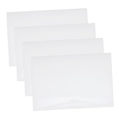GARIOUANS 4 Stücke Pvc Weiß Kleine Whiteboards Die Pet Trocken Abwischbaren Etiketten Aufkleber Trocken Abwischbaren Aufkleber von GARIOUANS