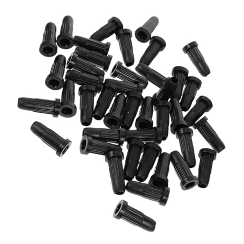 GARIOUANS 50 Stück Universelle Radgummimanschette Lenkrollenabdeckungen Stuhlrad Stopper Deckel Stuhlbeinschutz Laufrollenbuchsen Plastik Schwarz GARIOUANS 50 Stück Universelle Radgummimanschette Lenkrollenabdeckungen Stuhlrad Stopper Deckel Stuhlbeinschutz Laufrollenbuchsen Plastik Schwarz von GARIOUANS