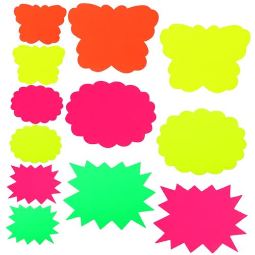 GARIOUANS 60Stücke Fluoreszierende Preisschilder für Supermärkte und Schmetterlingsförmig Farbenfroh Einfach Handbeschreibbar für Einzelhandel und Aktionszeiträume GARIOUANS 60Stücke Fluoreszierende Preisschilder für Supermärkte und Schmetterlingsförmig Farbenfroh Einfach Handbeschreibbar für Einzelhandel und Aktionszeiträume von GARIOUANS