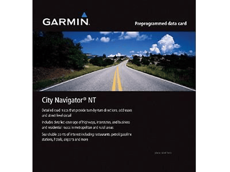 GARMIN City Navigator Chile NT - MicroSD/SD Karte, Kartenmaterial, passend für Navigationsgerät, Schwarz von GARMIN