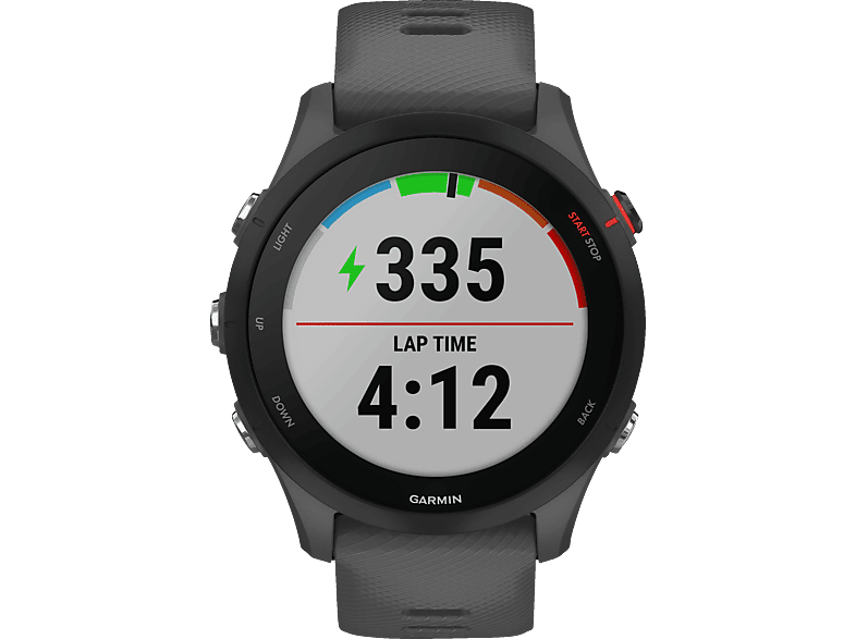 GARMIN FORERUNNER 255, Smartwatch, 22 mm, Slate Grey von GARMIN