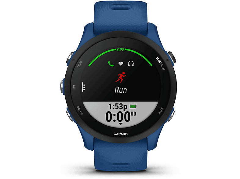 GARMIN FORERUNNER 255, Smartwatch, 22 mm, Tidal Blue von GARMIN