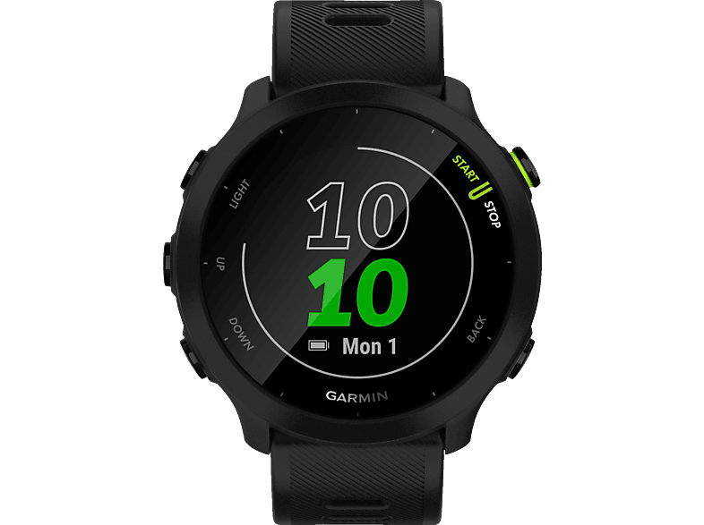 GARMIN Forerunner 55, Smartwatch, 126-203 mm, Schwarz von GARMIN