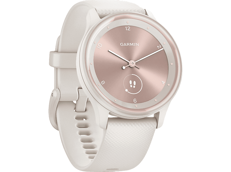 GARMIN Garmin Vivomove Smartwatch Faserverstärktes Polymer Silikon, 125-190 mm, Elfenbein/Perlgold GARMIN Garmin Vivomove Smartwatch Faserverstärktes Polymer Silikon, 125-190 mm, Elfenbein/Perlgold von GARMIN