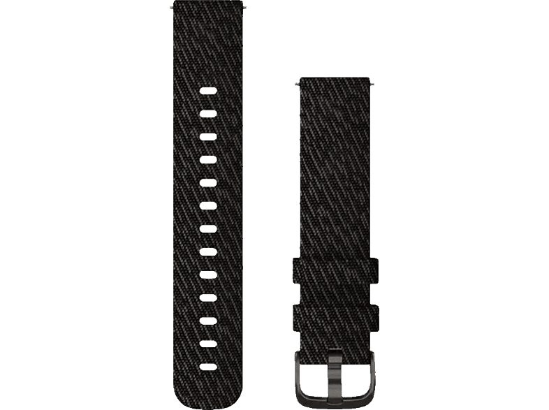 GARMIN Schnellwechsel-Armbänder (20 mm), Ersatzarmband, Garmin, Schwarz/Schiefer von GARMIN