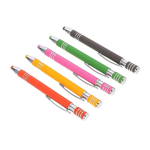 GAROZATION 10 STK Kugelschreiber mit Touchscreen LED-Eingabestift Touchscreen-Eingabestift Ballpoint Pen kugelschreibermine multifunktionaler Eingabestift Kugelschreiber aus Metall Plastik GAROZATION 10 STK Kugelschreiber mit Touchscreen LED-Eingabestift Touchscreen-Eingabestift Ballpoint Pen kugelschreibermine multifunktionaler Eingabestift Kugelschreiber aus Metall Plastik von GAROZATION
