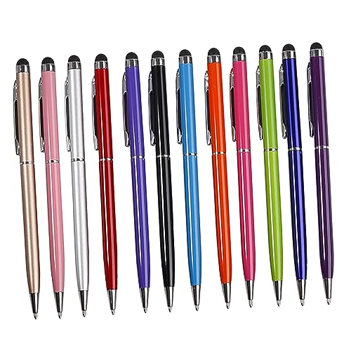 GAROZATION Kapazitiver Bildschirm-Touch-Pen Stylus-Kugelschreiber 12-teiliges Set Für Telefon Büro Zufällige Farbe GAROZATION Kapazitiver Bildschirm-Touch-Pen Stylus-Kugelschreiber 12-teiliges Set Für Telefon Büro Zufällige Farbe von GAROZATION