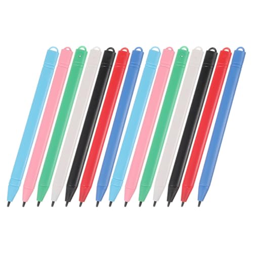 GAROZATION 14 Teiliges LCD Schreibtablet Stylus Set Universeller Eingabestift Für Touchscreen Geräte Pink Hellblau Perfekt Für Zeichnen Und Schreiben GAROZATION 14 Teiliges LCD Schreibtablet Stylus Set Universeller Eingabestift Für Touchscreen Geräte Pink Hellblau Perfekt Für Zeichnen Und Schreiben von GAROZATION