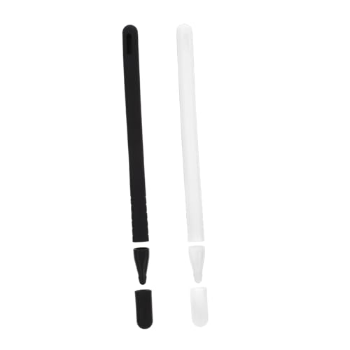 GAROZATION Stylus Pen Für Pencil 2 Silikonhüllen 2er Pack Stifthüllen Schützend Wie Silikon Leicht von GAROZATION