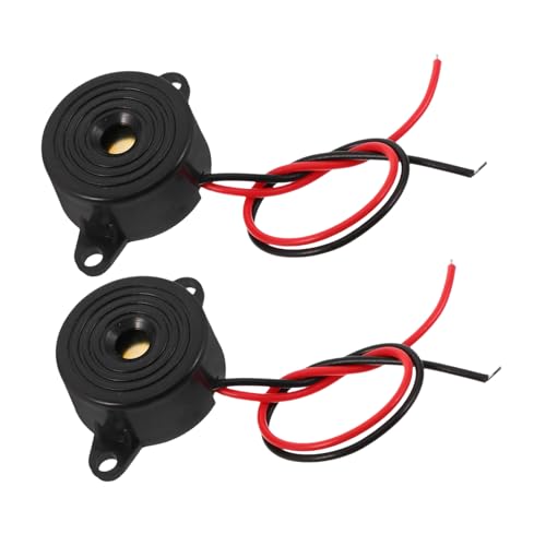 GAROZATION 2 Stück Alarmsummer Dauertonsummer Elektrischer Summer Elektronisches Alarmgerät Elektrisches Alarmgerät Elektrischer Signalsummer Aktiver Piezoelektrischer Alarm GAROZATION 2 Stück Alarmsummer Dauertonsummer Elektrischer Summer Elektronisches Alarmgerät Elektrisches Alarmgerät Elektrischer Signalsummer Aktiver Piezoelektrischer Alarm von GAROZATION