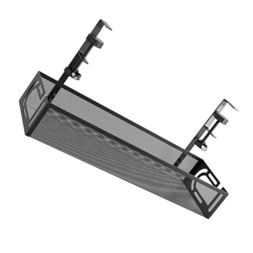 GAROZATION Kabel-Organizer für den Schreibtisch Kabelmanagement-Set für unter den Schreibtisch Kabel-Organizer für den Schreibtisch einfach zu installierende Kabelablage von GAROZATION