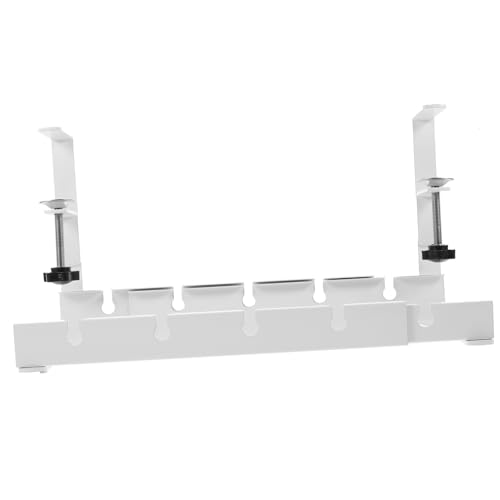 GAROZATION Kabelmanagement Rack, Kabel Organizer Unter Dem Schreibtisch, Kabelregal Unter Dem Schreibtisch, Kabelmanagement Unter Dem Schreibtisch, Kabelmanagement Tablett, Kabelversteck Für von GAROZATION