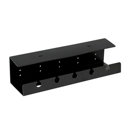 GAROZATION Regal Unter Dem Schreibtisch, Kabelmanagement, Kabel Organizer Für Den Schreibtisch, Kabel Organizer Unter Dem Schreibtisch, Kabel Management Tablett, Kabel Organizer, Kabel von GAROZATION