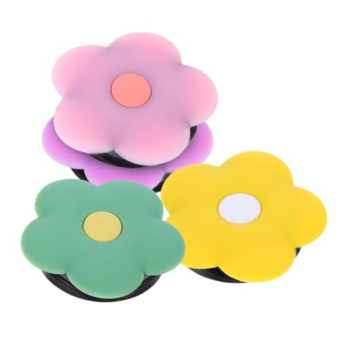 GARVALON 4 Teiliger Ringhalterring Für Telefon, Faltbarer Telefonständer, Telefonringständer Für Die Rückseite des Telefons, Blumen Telefonringhalter, Telefonhüllen Ringhalter, GARVALON 4 Teiliger Ringhalterring Für Telefon, Faltbarer Telefonständer, Telefonringständer Für Die Rückseite des Telefons, Blumen Telefonringhalter, Telefonhüllen Ringhalter, von GARVALON