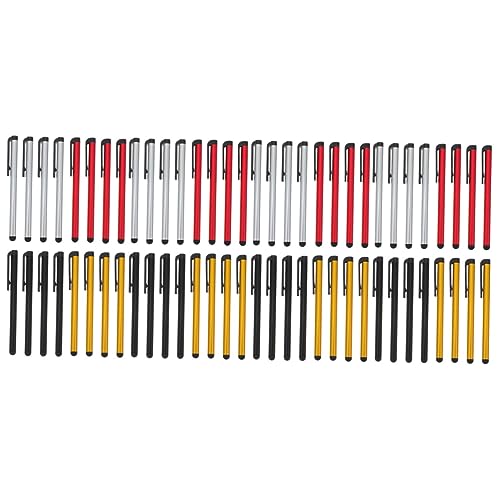 GARVALON 64 STK Touchscreen-Stift Eingabestift universeller Stift praktische Bildschirmstifte Stift im Stiftstil Touch Stift für Handy Empfindlichkeitsstift Tablet-Stift Aluminiumlegierung GARVALON 64 STK Touchscreen-Stift Eingabestift universeller Stift praktische Bildschirmstifte Stift im Stiftstil Touch Stift für Handy Empfindlichkeitsstift Tablet-Stift Aluminiumlegierung von GARVALON
