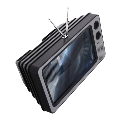 GARVALON Bildschirmlupe des Telefons Handy-bildschirmvergrößerer Süße Handyhalterung Bildschirm Der Telefonlupe Handy Lupe Retro-schreibtischzubehör Smartphone-Display Plastik Grey GARVALON Bildschirmlupe des Telefons Handy-bildschirmvergrößerer Süße Handyhalterung Bildschirm Der Telefonlupe Handy Lupe Retro-schreibtischzubehör Smartphone-Display Plastik Grey von GARVALON