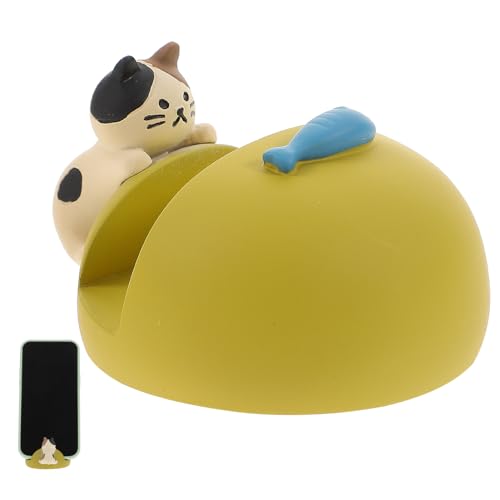GARVALON Cartoon Katze Handyständer, Tisch Handyhalter, Cartoon Handyhalter, Schreibtisch Handyständer, Lustige Handy Stützhalterung, Handyhalter, Handy Tablet Ständer GARVALON Cartoon Katze Handyständer, Tisch Handyhalter, Cartoon Handyhalter, Schreibtisch Handyständer, Lustige Handy Stützhalterung, Handyhalter, Handy Tablet Ständer von GARVALON
