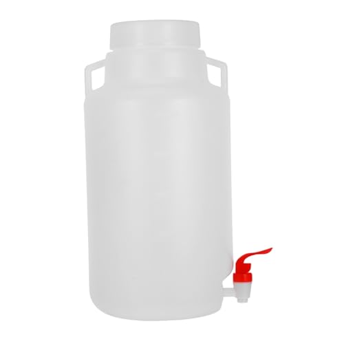 GARVALON Führende Reagenzflasche, Zapfhahn, Wasserkrug, Kunststoff Spenderflasche, Zapfhahn, Spenderflasche, Wasserspenderkrug, Zapfhahnflasche, Kunststoff Reagenzflasche, Labor Spender, von GARVALON
