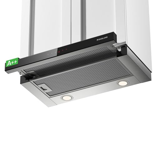 GASLAND BR60SS A++ Dunstabzugshaube 60 cm umluft breit, Glas-Front mit Sensor Touch einbau flachschirmhaube 566 m³/h mit CF176 Aktivkohlefilter, Integrierte Flach Leise Abluft Abzugshaube Edelstahl GASLAND BR60SS A++ Dunstabzugshaube 60 cm umluft breit, Glas-Front mit Sensor Touch einbau flachschirmhaube 566 m³/h mit CF176 Aktivkohlefilter, Integrierte Flach Leise Abluft Abzugshaube Edelstahl von GASLAND