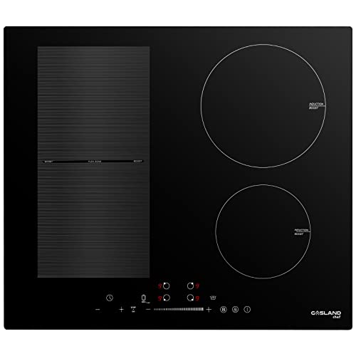 GASLAND IH604BF 60 cm integrierter Induktionskochfeld, 7000W Elektroherd mit 4 Boost-Zonen, FlexInduktionskochfeld für BBQ, Warm Up/STOP + GO-Funktion GASLAND IH604BF 60 cm integrierter Induktionskochfeld, 7000W Elektroherd mit 4 Boost-Zonen, FlexInduktionskochfeld für BBQ, Warm Up/STOP + GO-Funktion von GASLAND