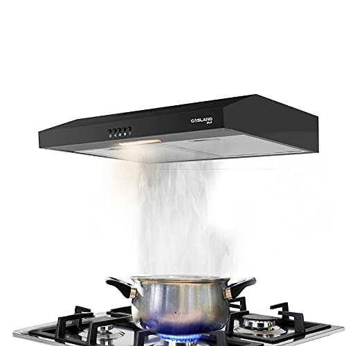 GASLAND SR60BP 60cm 200m³/h schwarz Wand-Dunstabzugshaube, 2W LED Helles Licht für die Küche, Abluft oder Umluft/Mechanische Schlüssel/2 x Aluminium-Fettfilter GASLAND SR60BP 60cm 200m³/h schwarz Wand-Dunstabzugshaube, 2W LED Helles Licht für die Küche, Abluft oder Umluft/Mechanische Schlüssel/2 x Aluminium-Fettfilter von GASLAND