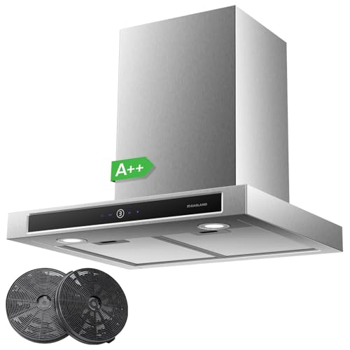 Gasland Chef TR60SS Dunstabzugshaube 60cm Umluft, Leise Dunstabzugshauben Abluft EEK A++ 561 m³/h Aktivkohlefilter, 9 Stufen Touch Control Wandmontage abzugshaube mit Filter Edelstahl Silber Gasland Chef TR60SS Dunstabzugshaube 60cm Umluft, Leise Dunstabzugshauben Abluft EEK A++ 561 m³/h Aktivkohlefilter, 9 Stufen Touch Control Wandmontage abzugshaube mit Filter Edelstahl Silber von GASLAND