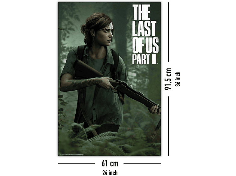 GB EYE The Last Of Us Part 2 Poster Ellie Großformatige von GB EYE