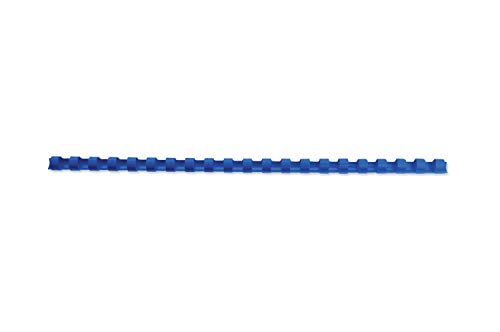 CombBind 334757 Plastikbinderücken 12mm, blau, 100 Stück von GBC