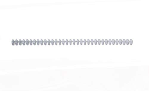 GBC® Binderücken ClickBind, PP, A4, Ø: 8 mm, für: 45 Blatt, farblos, transparent (50 Stück), Sie erhalten 1 Packung á 50 Stück von GBC
