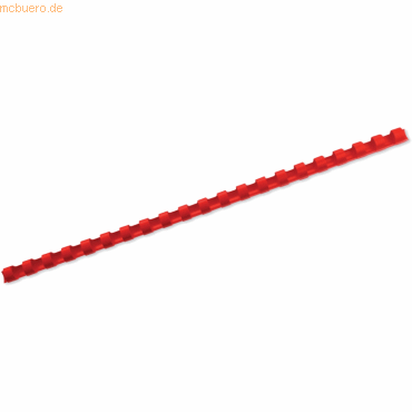GBC Binderücken ibiCombs 6mm 21 Ringe rot VE=100 Stück von GBC