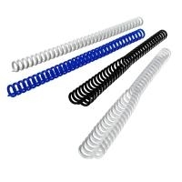 GBC ClickBind - 8 mm - 34 Ringe - A4 (210 x 297 mm) - 45 Blätter - Frosted Clear - 50 Stck. wiederverschließbare Bindekämme von GBC