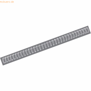 GBC Drahtbinderücken WireBind A4 12,5mm VE=100 Stück weiß von GBC