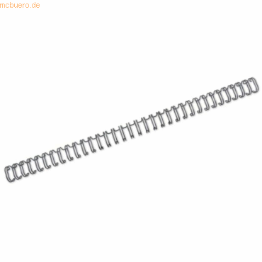 GBC Drahtbinderücken WireBind A4 Nr. 8 12,7mm VE=250 Stück schwarz von GBC