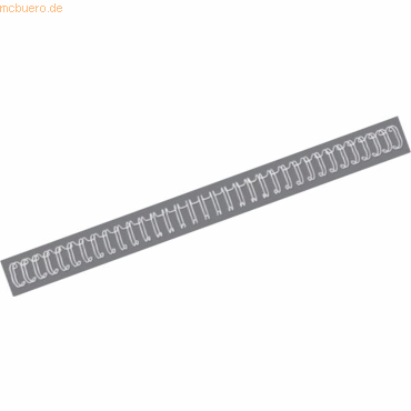 GBC Drahtbinderücken WireBind A4 Nr. 8 12,7mm VE=250 Stück weiß von GBC