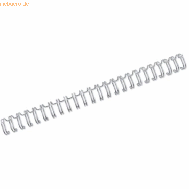 GBC Drahtbinderücken WireBind A5 Nr. 6 9,5mm VE=250 Stück silber von GBC