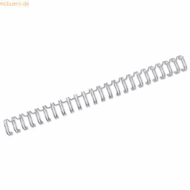 GBC Drahtbinderücken WireBind A5 Nr. 7 11mm VE=250 Stück silber GBC Drahtbinderücken WireBind A5 Nr. 7 11mm VE=250 Stück silber von GBC