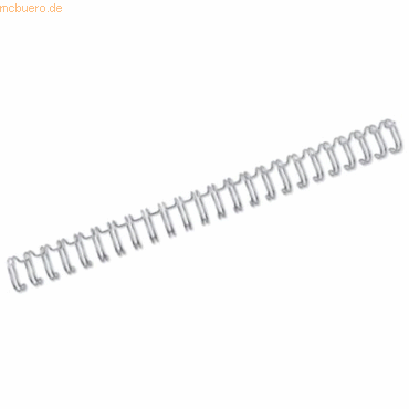 GBC Drahtbinderücken WireBind A5 Nr. 8 12,7mm VE=250 Stück silber GBC Drahtbinderücken WireBind A5 Nr. 8 12,7mm VE=250 Stück silber von GBC