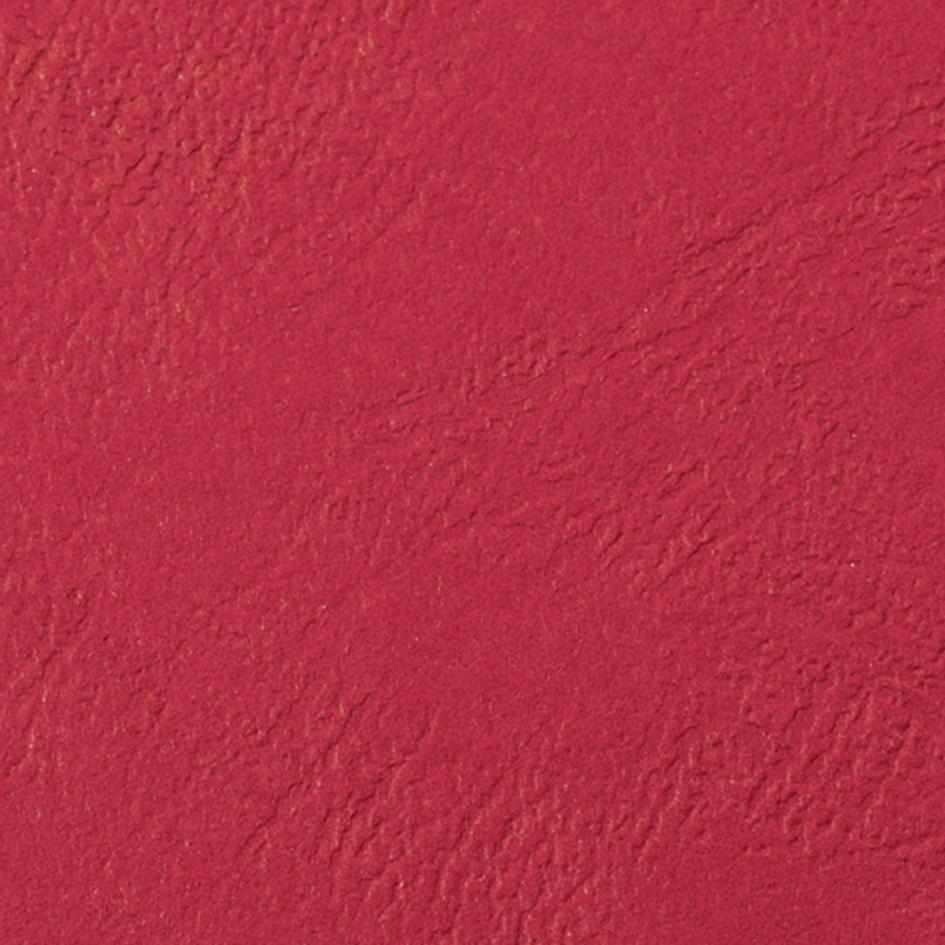 GBC Einbanddeckel LeatherGrain, DIN A4, 250 g/qm, rot von GBC