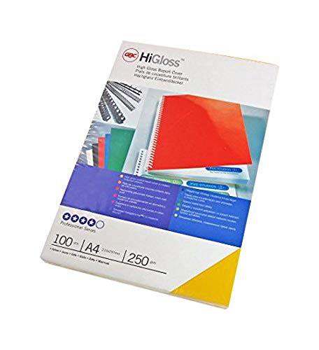 GBC HiGloss Umschlagmaterial, A4, 100Stück, rot von GBC