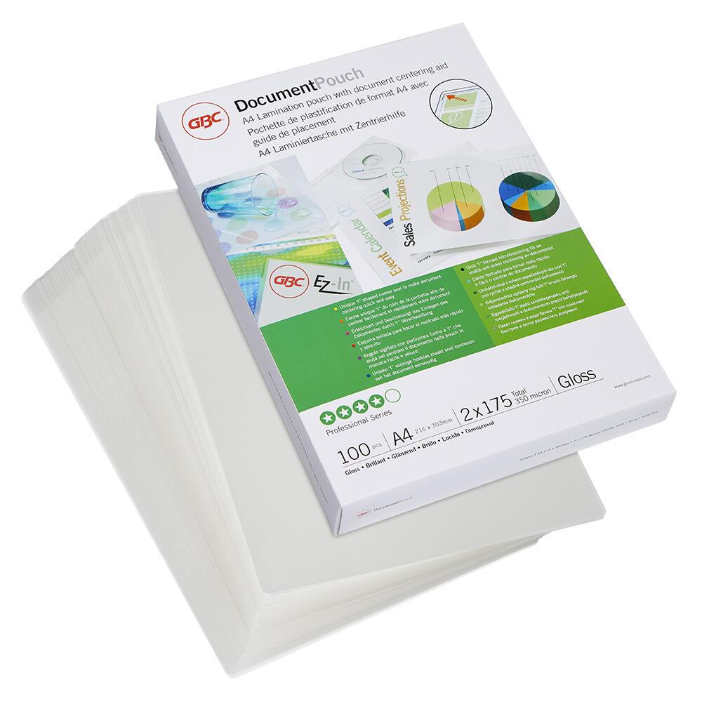GBC Laminierfolien glänzend 175 mikron A4 GBC Laminierfolien glänzend 175 mikron A4 von GBC